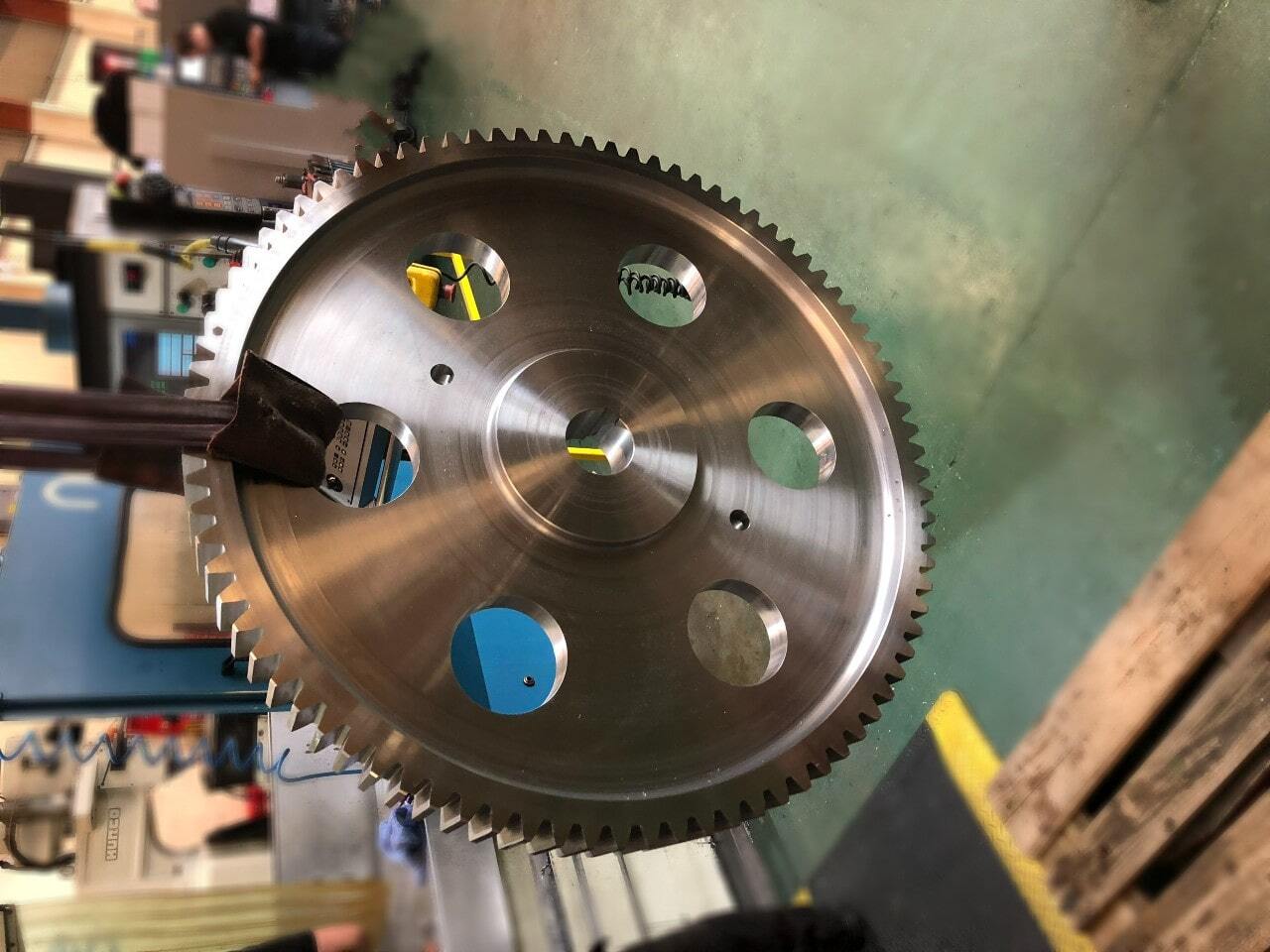 A custom machined part where defects and issues have been avoided as much as possible.